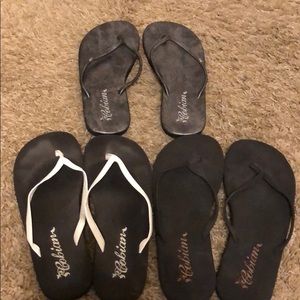 Cobian flip flops.